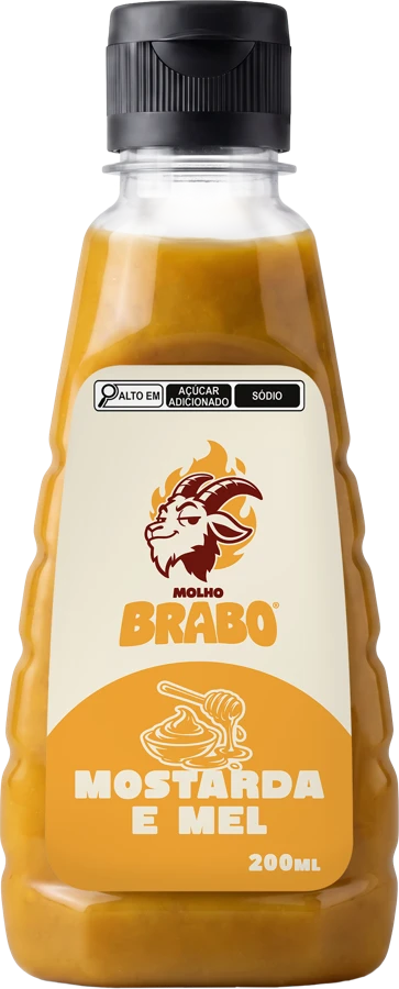 Molho Brabo sabor Mostarda e Mel