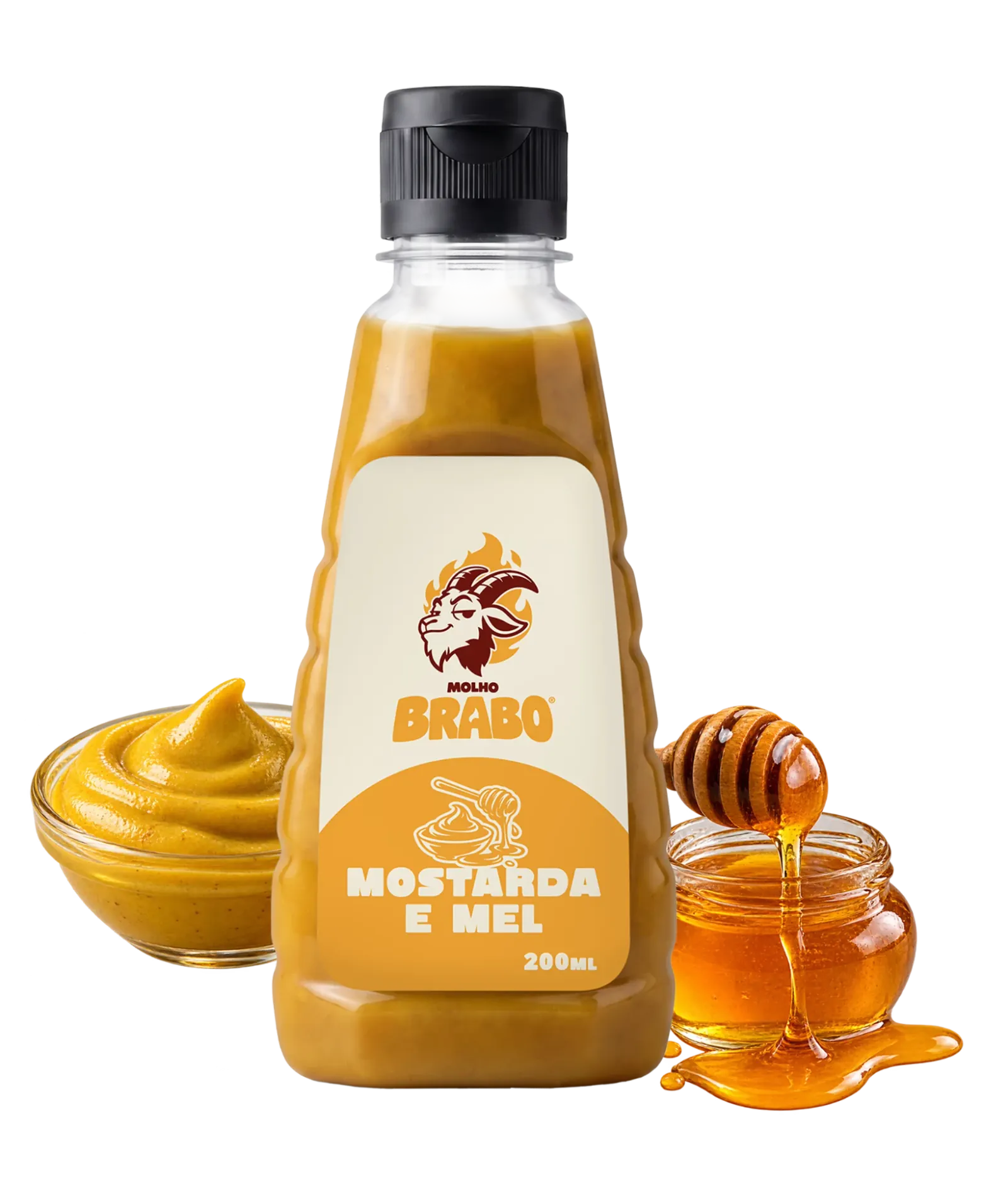 Molho Brabo sabor Mostarda e Mel